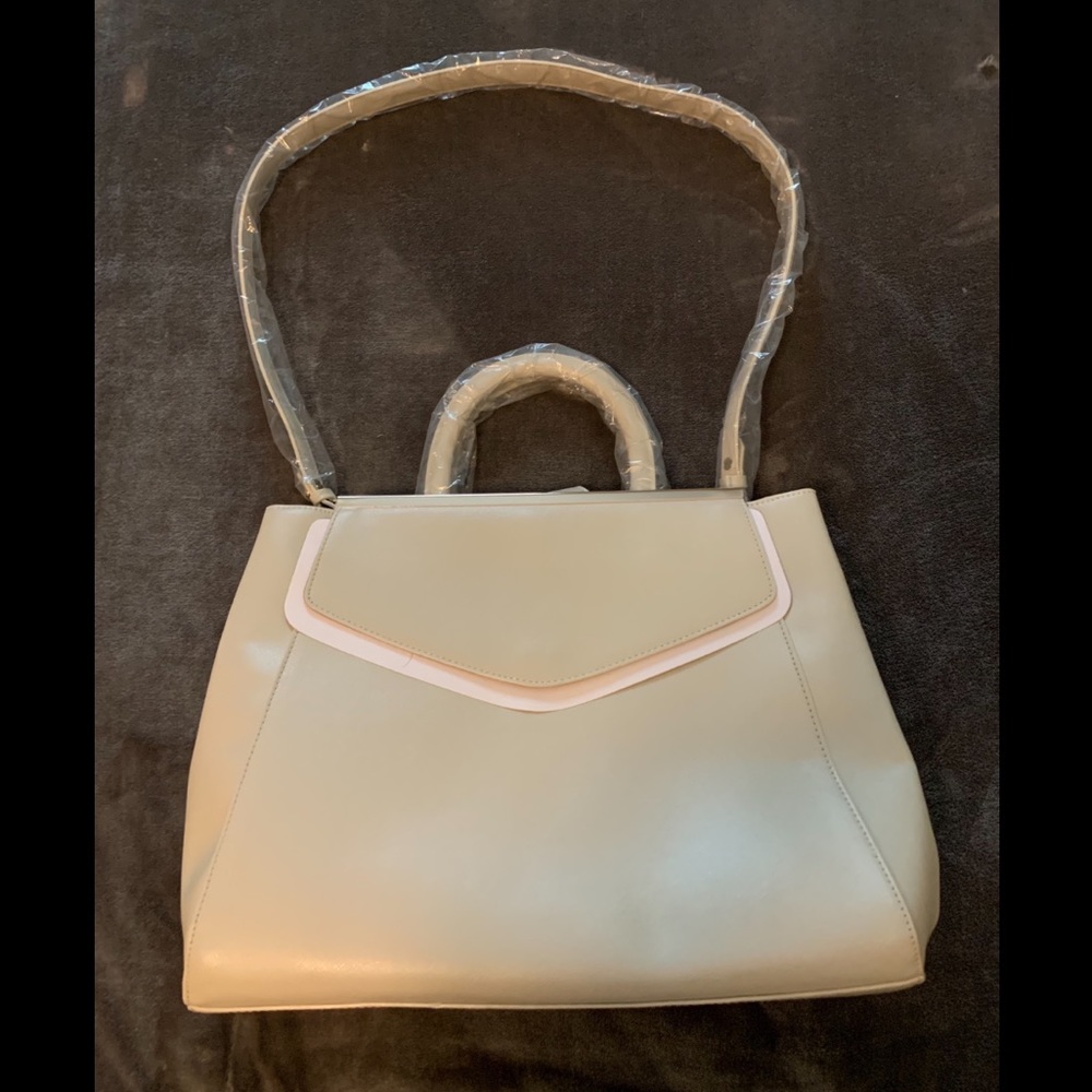 The Limited white handbag